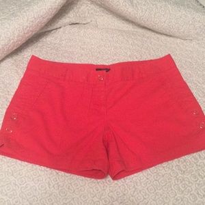 The Limited bright salmon coloured shorts size 10